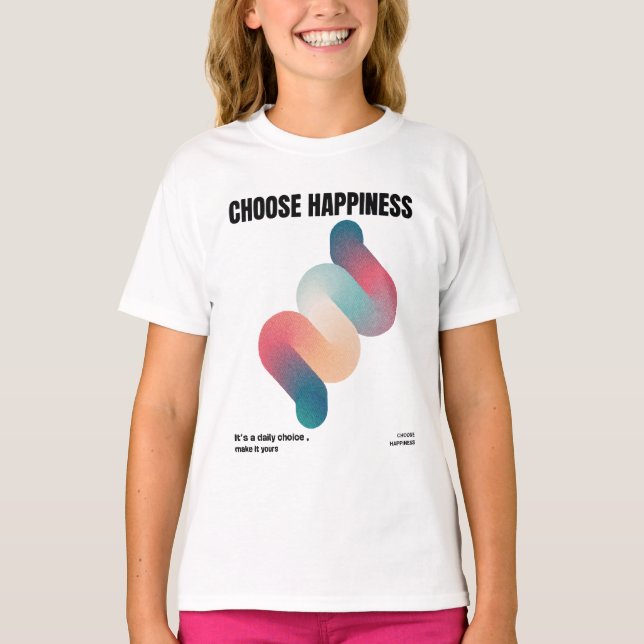 Camiseta Escolha a Felicidade (Frente)
