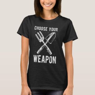 Camiseta ESCOLHA A LÂMPADA DO jardineiro WEAPON Gardener To