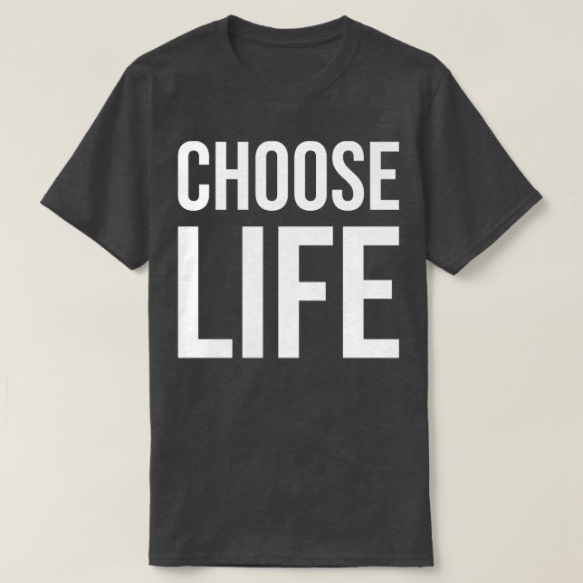 CAMISETA ESCOLHA A SUA SAÍDA (Frente do Design)