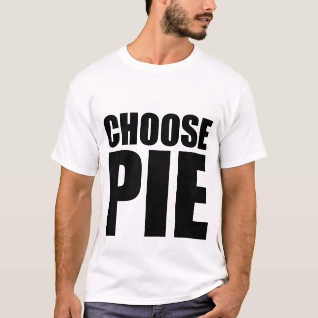 Camiseta Escolha a torta (Frente)