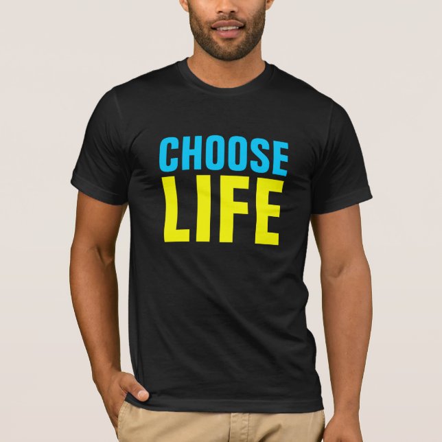 CAMISETA ESCOLHA A VIDA (Frente)