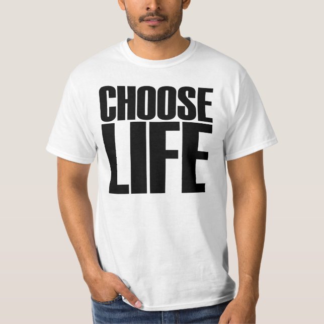 Camiseta Escolha a vida (Frente)