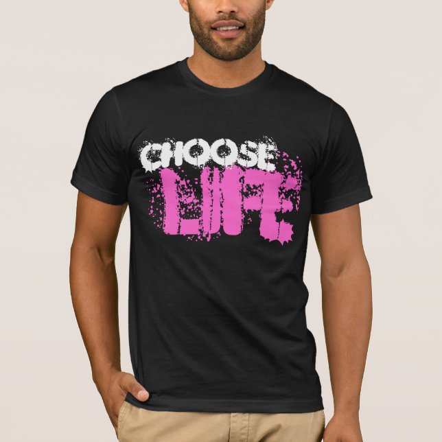 CAMISETA ESCOLHA A VIDA (Frente)