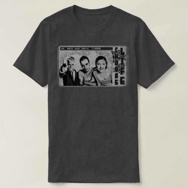 Camiseta Escolha a Web do Life BW (Frente do Design)