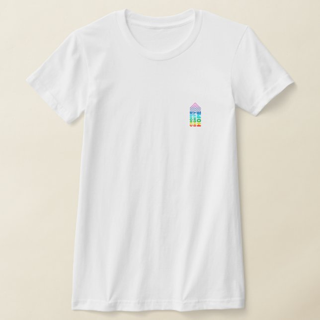 CAMISETA ESCOLHA DIGNIDADE ESPERANÇA GARANTIA POR MULHERES (Postura )