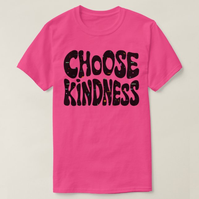Camiseta escolha gentileza (Frente do Design)