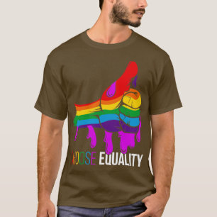 Camiseta Escolha Igualdade LGBT