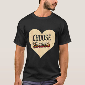 Camiseta Escolha inspiração devocional de bondade anti