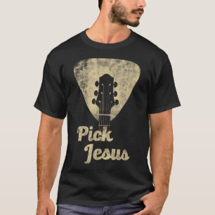 Camiseta Escolha Jesus - Pastor de Música - presente de Pás