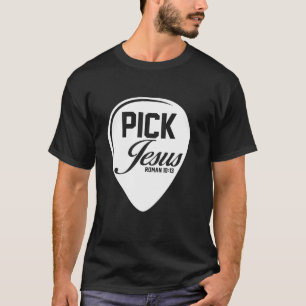 Camiseta Escolha Jesus Romanos 10 13 Igreja Música Guitarri