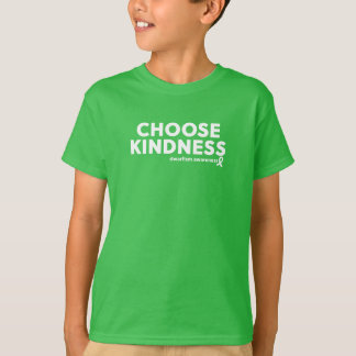 Camiseta Escolha Kindness Dwarfism Awarness T-Shirt