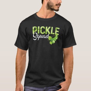 Camiseta Escolha Legal Pepino Vegano Esquadrão Verde Hortif
