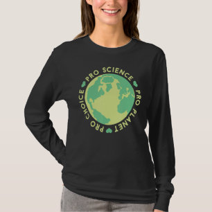 Camiseta Escolha Livre Pro Planeta Pro Ciência Mudança Clim