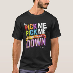 Camiseta Escolha Me Estou Pronto Para Descer Diversão de Fe
