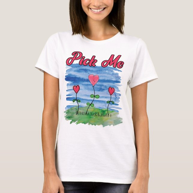 Camiseta Escolha Meus Corações (Frente)