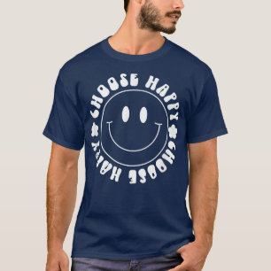 Camiseta Escolha mulheres felizes sorriem sorrindo face fel