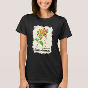 Camiseta Escolha o Mês da Conscientização do Autismo com Fl