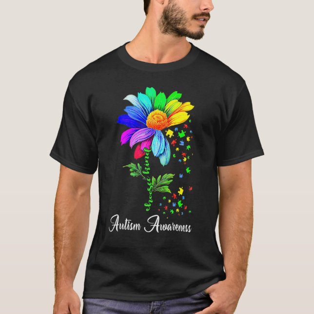 Camiseta Escolha o tipo Autismo consciência Mês mulheres gi (Frente)