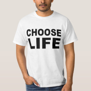 Camiseta Escolha os anos 80 da vida