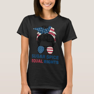 Camiseta Escolha Pró Feminista Especiaria Em Açúcar Igual D