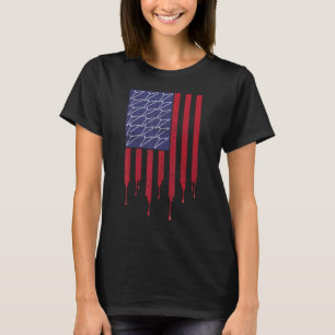 Camiseta Escolha Pro U Flag Casaco Hanger Blood Reproductio