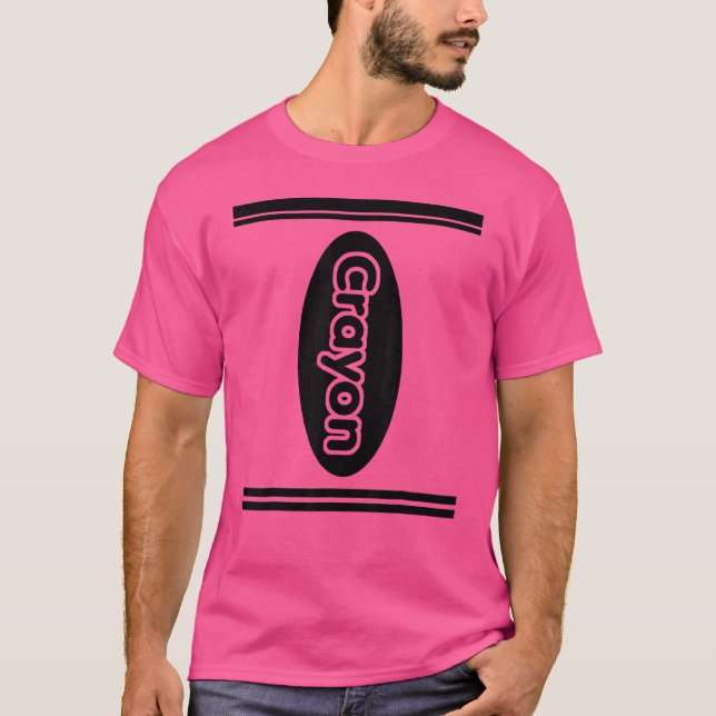 Camiseta Escolha qualquer caixa colorida Crayon Box Figurin (Frente)