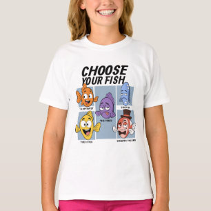 Camiseta Escolha Seu Peixe Peixe Engraçado