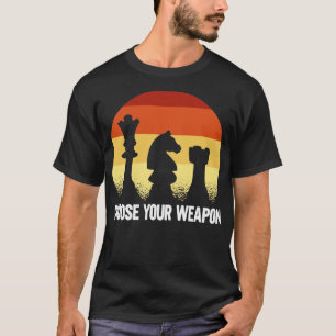 Camiseta Escolha sua arma