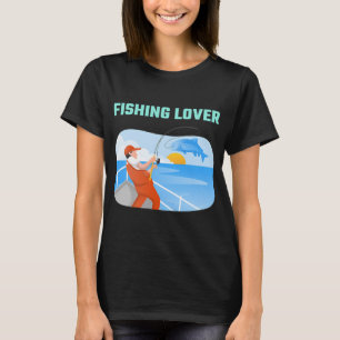 Camiseta Escolha Sua Isca de Pesca Dizer 07 Adesivo