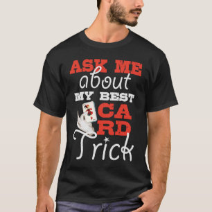 Camiseta Escolha uma placa qualquer mago de trick de placa