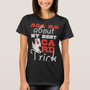 Camiseta Escolha uma placa qualquer mago de trick de placa