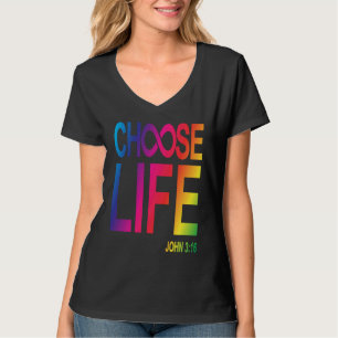 Camiseta Escolha Vida Eterna João Cristãos