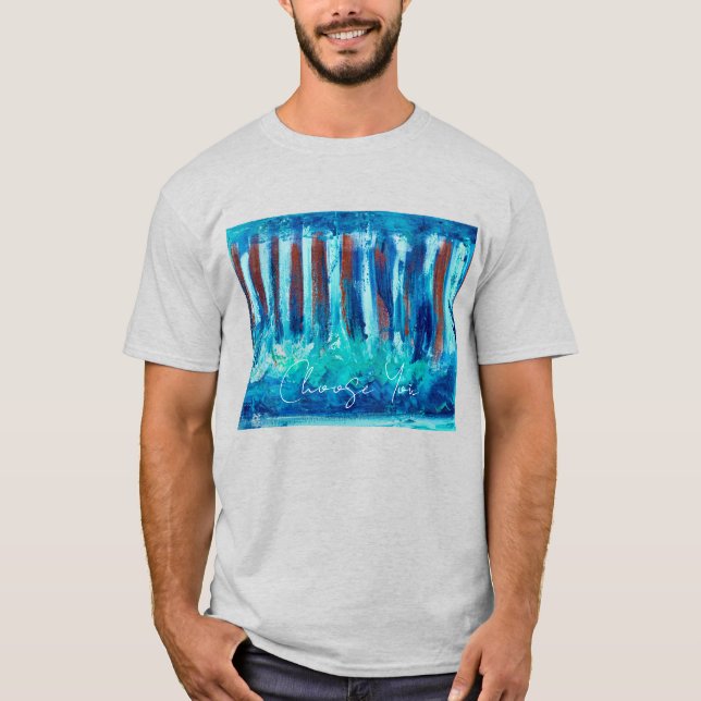 Camiseta Escolha Você com Virginia Rose (Frente)