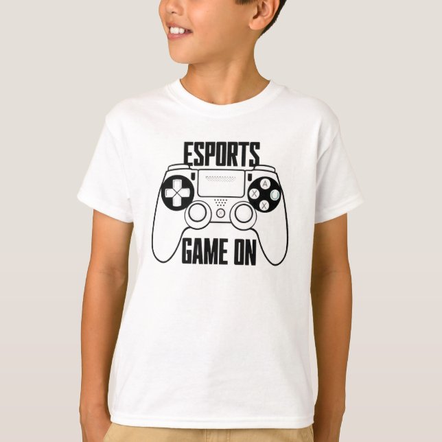 Camiseta Escolhe Kids de Jogos (Frente)