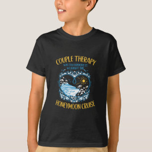 Camiseta Escolhemos Este Cruzeiro de Lua de Mel - Casal Eng