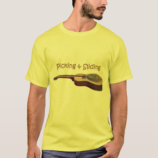 Camiseta Escolhendo & deslizando o t-shirt (Frente)