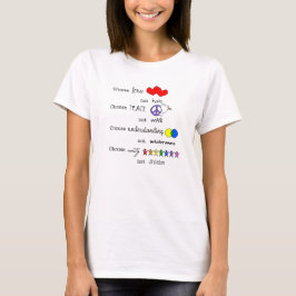 Camiseta Escolher