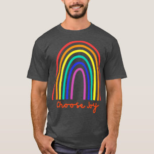 Camiseta Escolher alegria Escolher amor Escolher felicidade