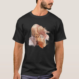Camiseta Escolher Cor de Água Moderna Exclusiva da Tendênci