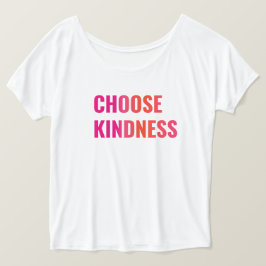 Camiseta Escolher gentileza, Teto Louco
