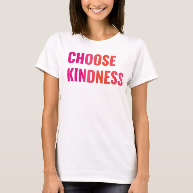 Camiseta Escolher gentileza, Teto Louco (Frente)