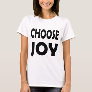 Camiseta Escolher Joy Daily Felicidade Inspirativa
