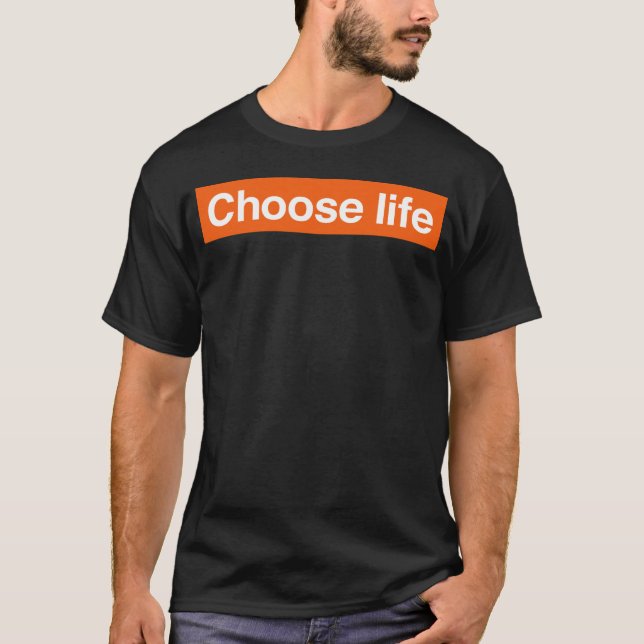 Camiseta Escolher o retro de vida (Frente)