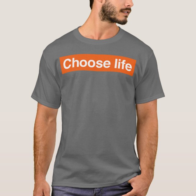Camiseta Escolher o retro de vida (Frente)