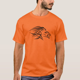 Camiseta Escolher T-Shirt Colorido com Leão