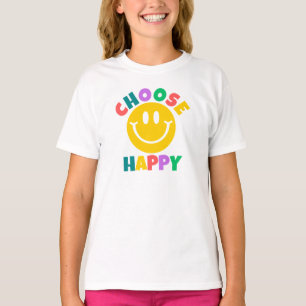 Camiseta Escolher T-Shirt Feliz