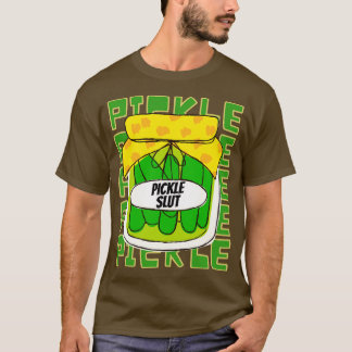 Camiseta Escolher Uma Menina Que Adora Picles Canning Comid