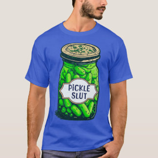 Camiseta Escolher Uma Menina Que Adora Picles Canning Comid