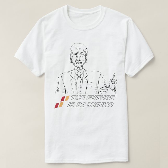 Camiseta "" Escolheram o Pachinko (Frente do Design)