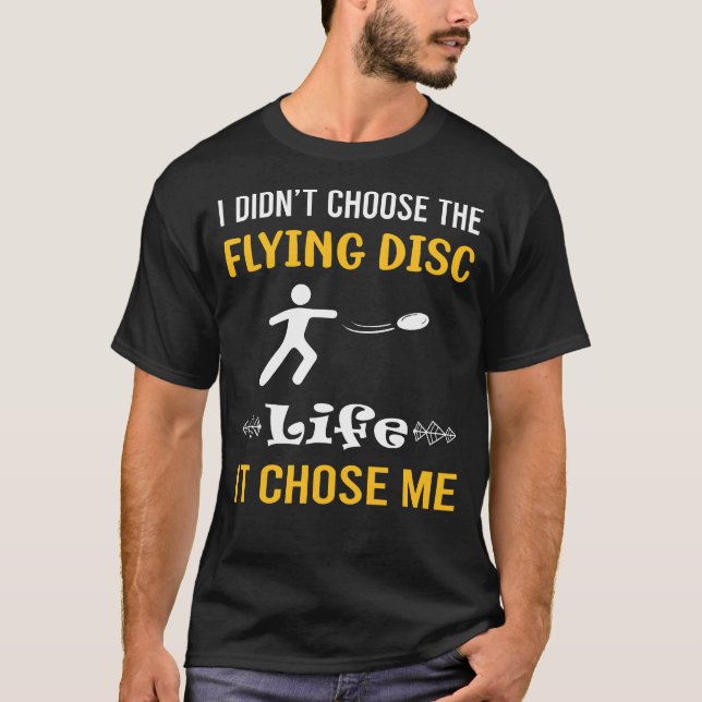 Camiseta Escolheu-me Disco Voador (Frente)
